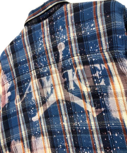 JORDAN（ジョーダン）JORDAN (ジョーダン) AWAKE (アウェイク) M J AWNY FLANNEL BLACKENED BLUE/BOARDER BLUE/SAIL ブルー サイズ:Sの古着・服飾アイテム