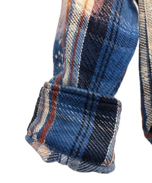 JORDAN（ジョーダン）JORDAN (ジョーダン) AWAKE (アウェイク) M J AWNY FLANNEL BLACKENED BLUE/BOARDER BLUE/SAIL ブルー サイズ:Sの古着・服飾アイテム