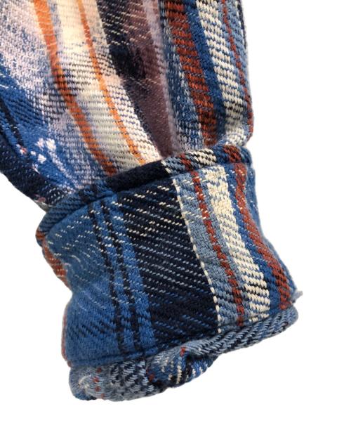 JORDAN（ジョーダン）JORDAN (ジョーダン) AWAKE (アウェイク) M J AWNY FLANNEL BLACKENED BLUE/BOARDER BLUE/SAIL ブルー サイズ:Sの古着・服飾アイテム