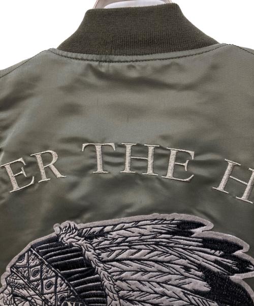 THE BONEZ（ザボーンズ）The BONEZ (ザボーンズ) MA-1ジャケット カーキ サイズ:Sの古着・服飾アイテム