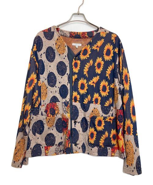 Engineered Garments（エンジニアドガーメンツ）Engineered Garments (エンジニアドガーメンツ) Knit Cardigan -Sunflower Knit- ネイビー サイズ:Sの古着・服飾アイテム