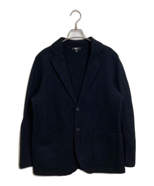 UNIQLO:C（ユニクロ:シー）UNIQLO:C (ユニクロ:シー) ニットジャケット　テーラード　完売品 ブラック サイズ:Mの古着・服飾アイテム