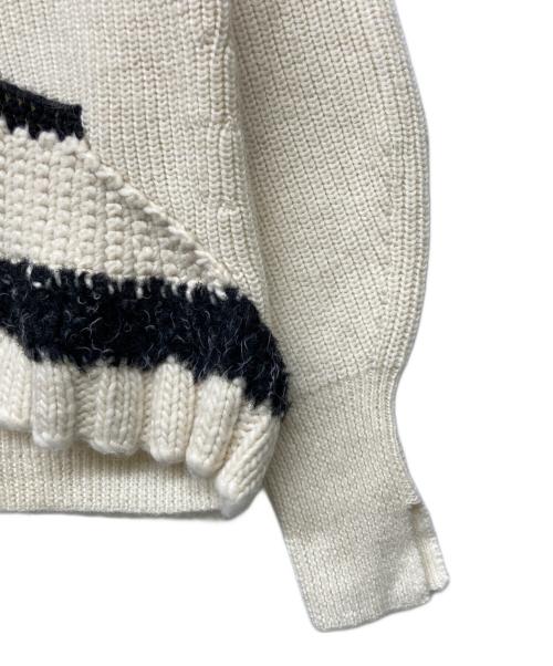 3.1 phillip lim（スリーワンフィリップリム）3.1 phillip lim (スリーワンフィリップリム) モヘヤブレンドローゲージニット オフホワイト サイズ:XSの古着・服飾アイテム