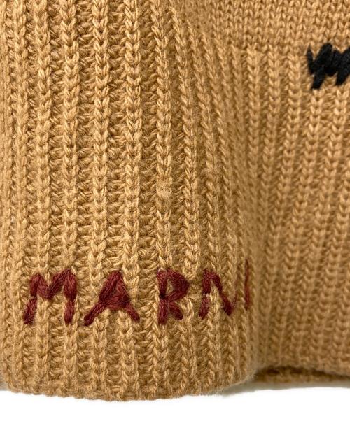 MARNI（マルニ）MARNI (マルニ) ショートウールニット ブラウン サイズ:36の古着・服飾アイテム