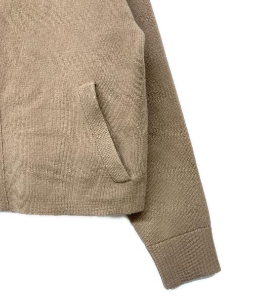 theory（セオリー）theory (セオリー) 23AW カシミヤブレンドジップパーカー キャメル サイズ:Sの古着・服飾アイテム
