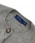 中古・古着 POLO RALPH LAUREN (ポロ・ラルフローレン) ウールカシミヤケーブルニットカーディガン グレー サイズ:S：12000円