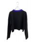 LOEWE (ロエベ) クロップドワイドニット ブラック サイズ:M：45000円