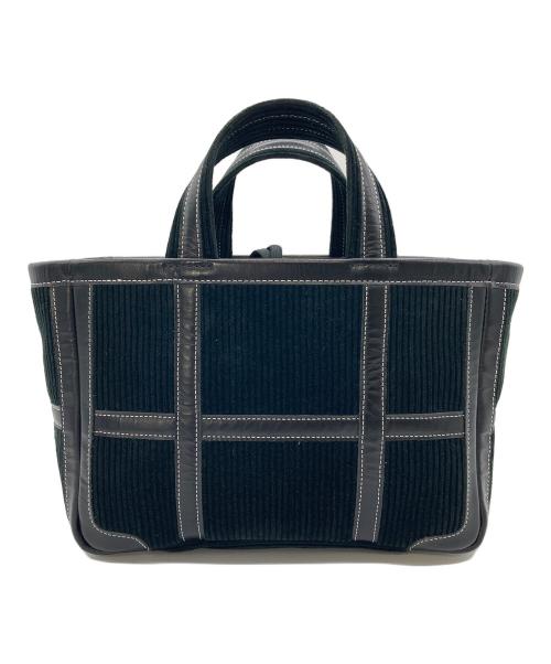 LUDLOW（ラドロー）LUDLOW (ラドロー) コーデュロイトートバッグ　ミニバッグ サイズ:実寸参照の古着・服飾アイテム