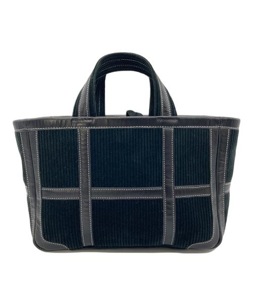 LUDLOW（ラドロー）LUDLOW (ラドロー) コーデュロイトートバッグ　ミニバッグ サイズ:実寸参照の古着・服飾アイテム