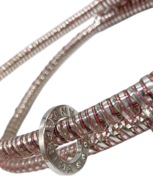 ANTEPRIMA（アンテプリマ）ANTEPRIMA (アンテプリマ) ワイヤーハンドバッグ ピンクの古着・服飾アイテム