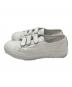 SUPERGA (スペルガ) TOMORROW LAND (トゥモローランド) レザースニーカー ホワイト サイズ:40：4000円