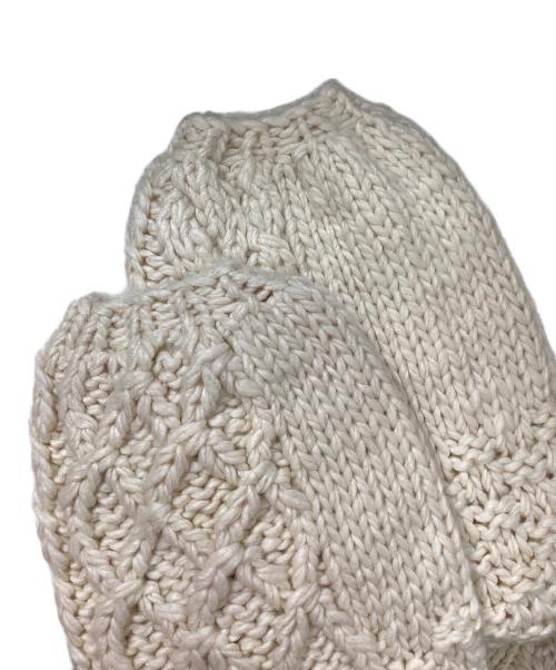 Eaphi（エフィ）Eaphi (エフィ) HAND DESIGN OVER KNIT 10108-0129 アイボリー サイズ:Freeの古着・服飾アイテム