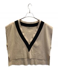 中古・古着通販】LE PHIL (ル フィル) Vネックニットジレ ベスト