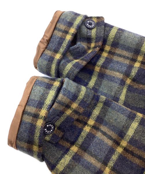MACKINTOSH（マッキントッシュ）MACKINTOSH (マッキントッシュ) チェックダッフルコート グリーン サイズ:34の古着・服飾アイテム