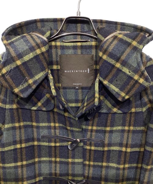 MACKINTOSH（マッキントッシュ）MACKINTOSH (マッキントッシュ) チェックダッフルコート グリーン サイズ:34の古着・服飾アイテム