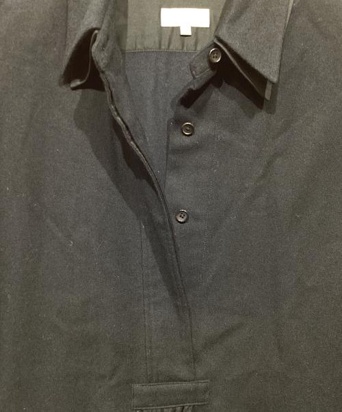 MARGARET HOWELL（マーガレットハウエル）MARGARET HOWELL (マーガレットハウエル) SOFT FLANNEL DRESS ネイビー サイズ:2の古着・服飾アイテム