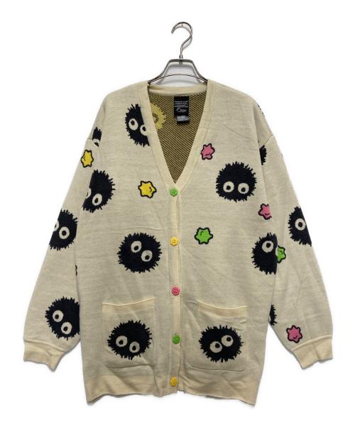 スタジオジブリ（スタジオジブリ）スタジオジブリ (スタジオジブリ) 千と千尋の神隠しカーディガン アイボリー サイズ:SIZE MDの古着・服飾アイテム