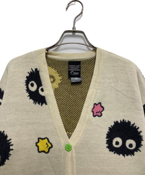 スタジオジブリ（スタジオジブリ）スタジオジブリ (スタジオジブリ) 千と千尋の神隠しカーディガン アイボリー サイズ:SIZE MDの古着・服飾アイテム