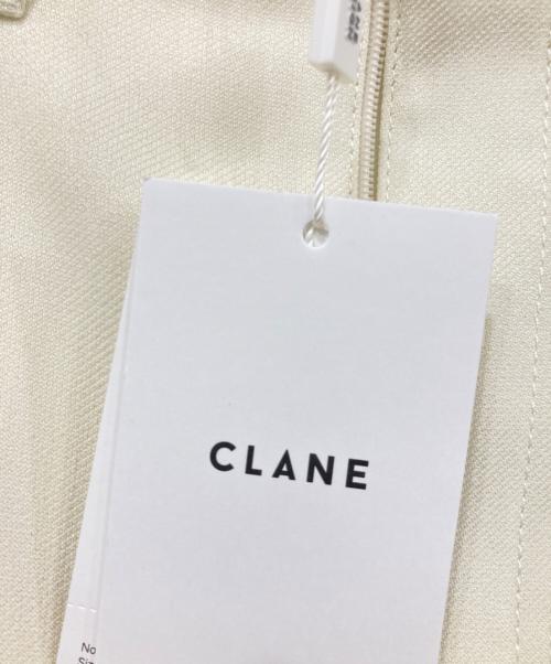 CLANE（クラネ）CLANE (クラネ) ストレートロングスカート ホワイト サイズ:SIZE 1 未使用品の古着・服飾アイテム