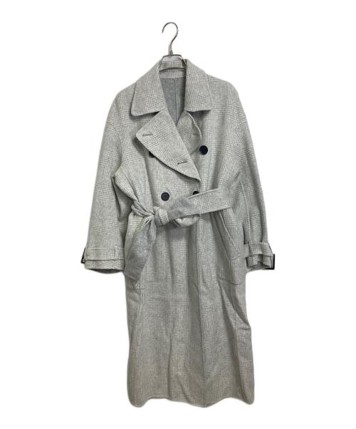 styling/（スタイリング）styling/ (スタイリング) リバートレンチコート ライトグレーの古着・服飾アイテム