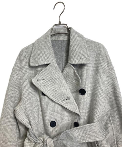 styling/（スタイリング）styling/ (スタイリング) リバートレンチコート ライトグレーの古着・服飾アイテム