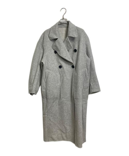 styling/（スタイリング）styling/ (スタイリング) リバートレンチコート ライトグレーの古着・服飾アイテム