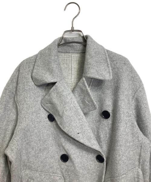 styling/（スタイリング）styling/ (スタイリング) リバートレンチコート ライトグレーの古着・服飾アイテム