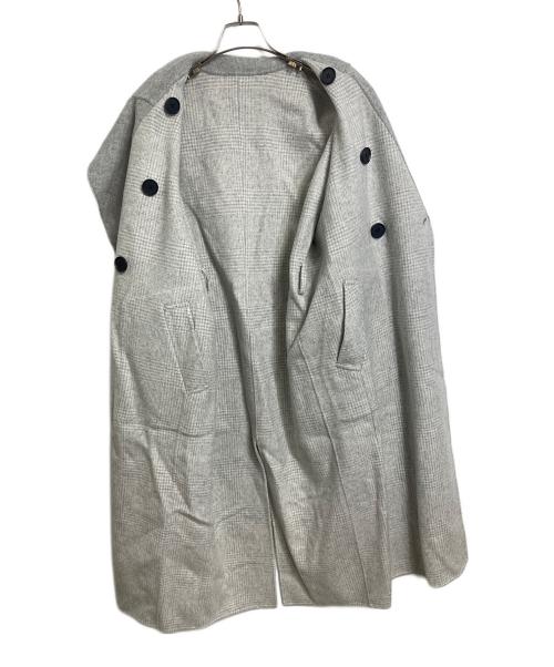 styling/（スタイリング）styling/ (スタイリング) リバートレンチコート ライトグレーの古着・服飾アイテム