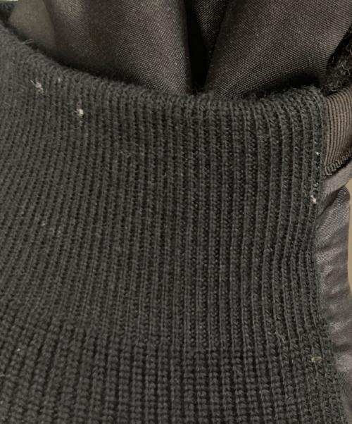 sacai（サカイ）sacai (サカイ) ナイロンツイルミックスブルゾン ブラック サイズ:1の古着・服飾アイテム