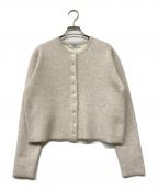 SLOBE IENAスローブ イエナ）の古着「24AW ウォッシャブルファーリーダブルフェイスカーディガン」｜ベージュ