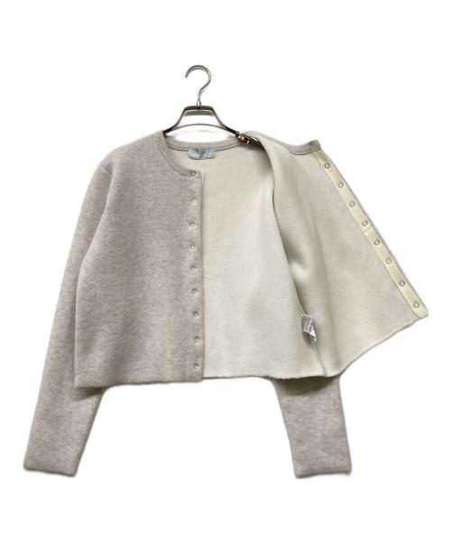 SLOBE IENA（スローブ イエナ）SLOBE IENA (スローブ イエナ) 24AW ウォッシャブルファーリーダブルフェイスカーディガン ベージュ サイズ:-の古着・服飾アイテム