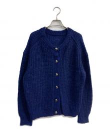 JOURNAL STANDARD（ジャーナルスタンダード）の古着「キラキラアゼ2WAYカーディガン　24080400929040」｜ネイビー