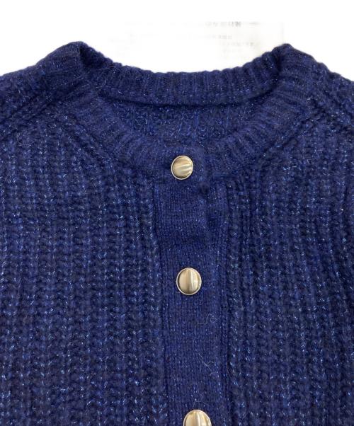 JOURNAL STANDARD（ジャーナルスタンダード）JOURNAL STANDARD (ジャーナルスタンダード) キラキラアゼ2WAYカーディガン　24080400929040 ネイビー サイズ:Freeの古着・服飾アイテム