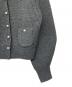 中古・古着 Spick and Span (スピックアンドスパン) 24AW パール畦ニット カーディガン グレー サイズ:-：9000円