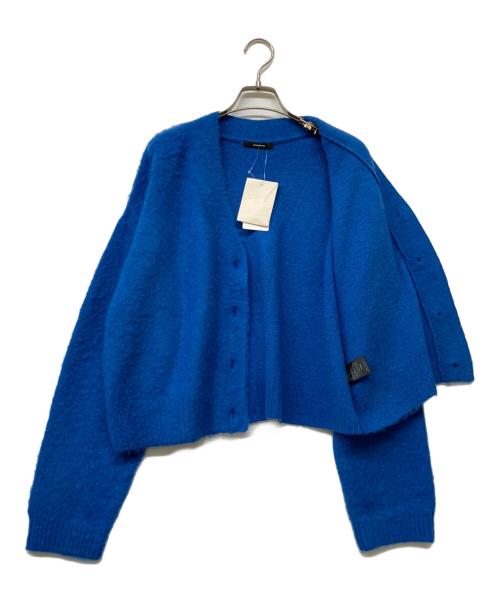 JOURNAL STANDARD（ジャーナルスタンダード）JOURNAL STANDARD (ジャーナルスタンダード) 24AW ヘアリーカーディガン ブルー サイズ:-の古着・服飾アイテム