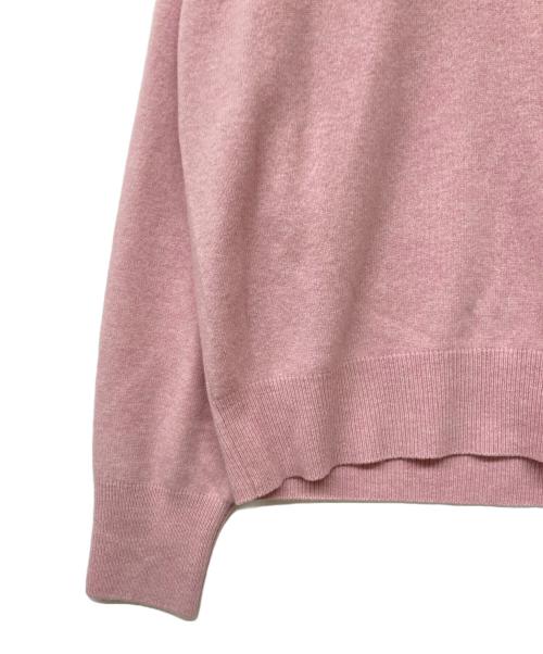 Spick and Span（スピック＆スパン）Spick and Span (スピックアンドスパン) 24AW カシミヤ混Vネックプルオーバー ピンク サイズ:‐の古着・服飾アイテム
