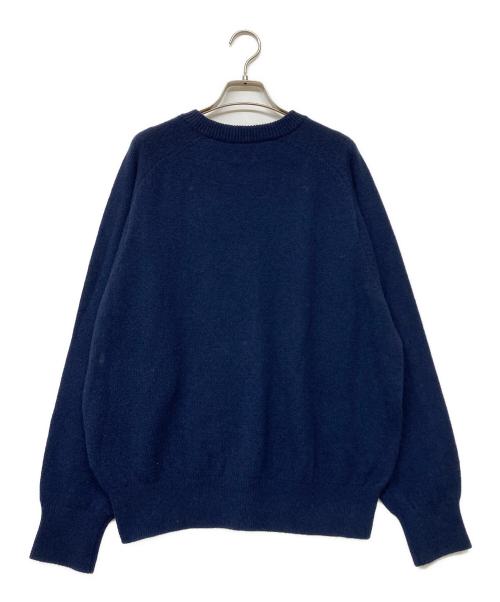 Spick and Span（スピック＆スパン）Spick and Span (スピックアンドスパン) 24AW ラグランロゴニットプルオーバー ネイビー サイズ:-の古着・服飾アイテム