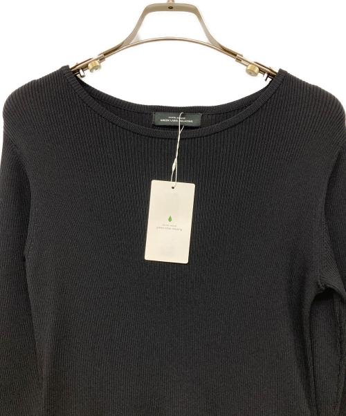 green label relaxing（グリーンレーベルリラクシング）green label relaxing (グリーンレーベルリラクシング) チュール ドッキング ワンピース ブラック サイズ:FREE 未使用品の古着・服飾アイテム