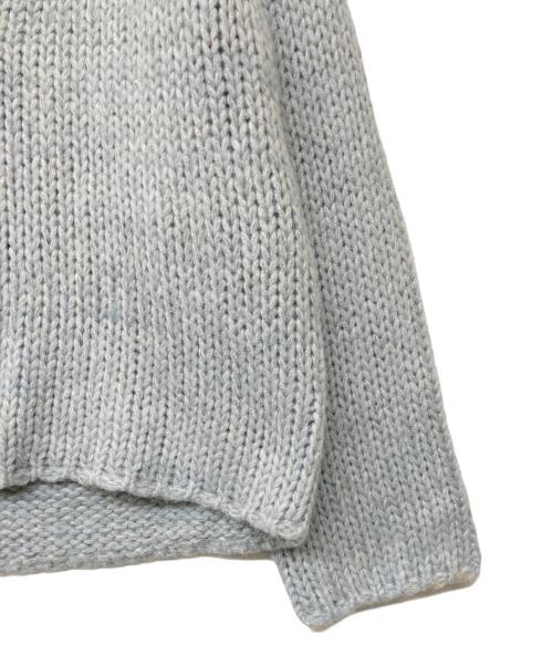 SLOBE IENA（スローブ イエナ）SLOBE IENA (スローブ イエナ) 24AW ラメVネックニット ライトブルー サイズ:-の古着・服飾アイテム