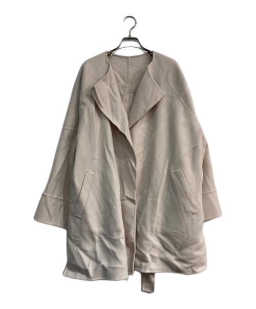 Spick and Span（スピックアンドスパン）Spick and Span (スピックアンドスパン) 100sリバーポンチョ風コート ベージュ サイズ:38の古着・服飾アイテム