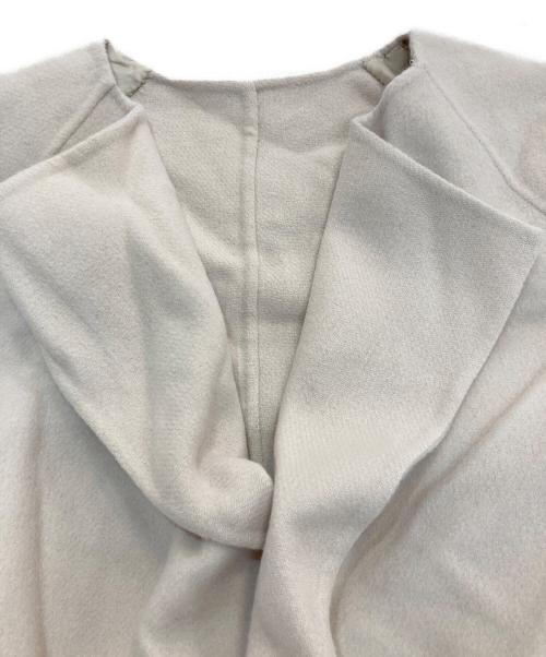 Spick and Span（スピックアンドスパン）Spick and Span (スピックアンドスパン) 100sリバーポンチョ風コート ベージュ サイズ:38の古着・服飾アイテム