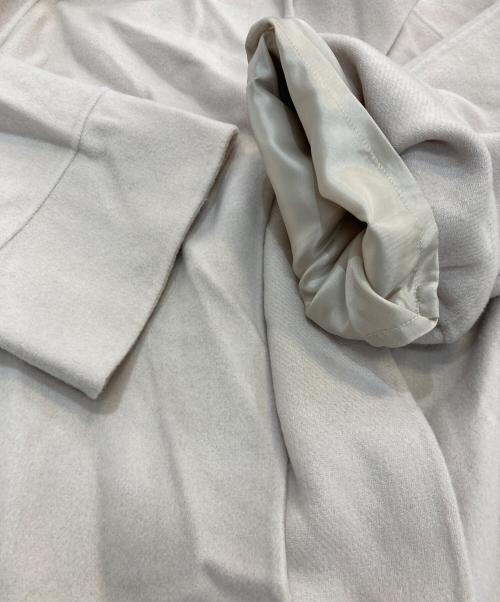 Spick and Span（スピックアンドスパン）Spick and Span (スピックアンドスパン) 100sリバーポンチョ風コート ベージュ サイズ:38の古着・服飾アイテム