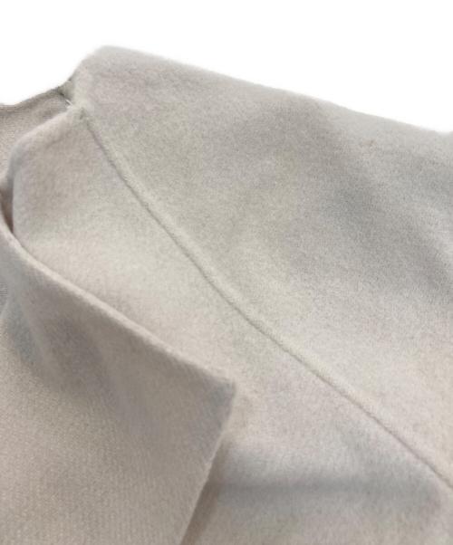 Spick and Span（スピックアンドスパン）Spick and Span (スピックアンドスパン) 100sリバーポンチョ風コート ベージュ サイズ:38の古着・服飾アイテム