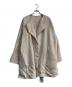 Spick and Span（スピックアンドスパン）の古着「100sリバーポンチョ風コート」｜ベージュ