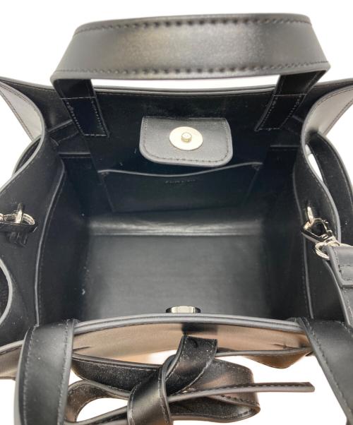 FRAY ID（フレイ アイディー）FRAY ID (フレイ アイディー) バイカラーミドルトートバッグ アイボリー サイズ:-の古着・服飾アイテム