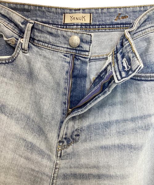 YANUK（ヤヌーク）YANUK (ヤヌーク) ボーイズストレートLEA インディゴ サイズ:W27の古着・服飾アイテム
