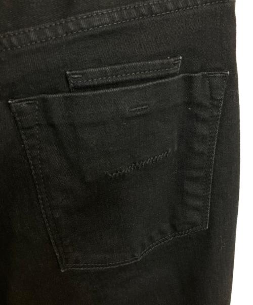 YANUK（ヤヌーク）YANUK (ヤヌーク) ボーイズストレートLEA ブラック サイズ:W27の古着・服飾アイテム