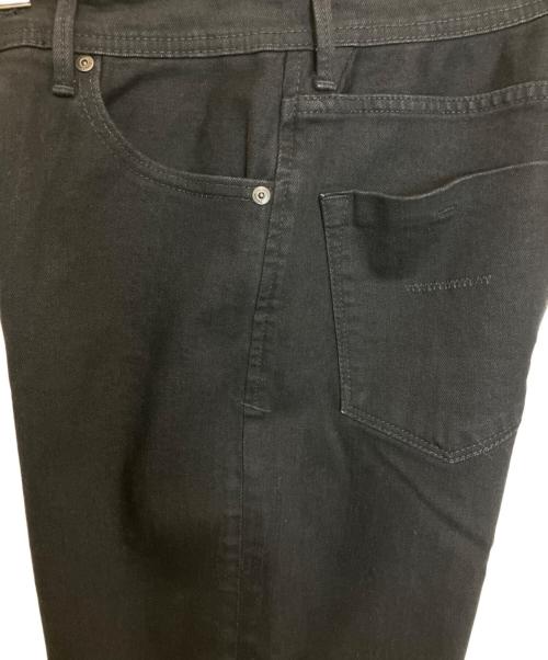 YANUK（ヤヌーク）YANUK (ヤヌーク) ボーイズストレートLEA ブラック サイズ:W27の古着・服飾アイテム