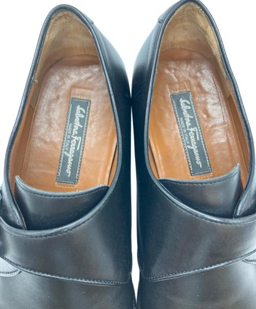 Salvatore Ferragamo（サルヴァトーレ フェラガモ）Salvatore Ferragamo (サルヴァトーレ フェラガモ) モンクストラップシューズ ブラック サイズ:7の古着・服飾アイテム