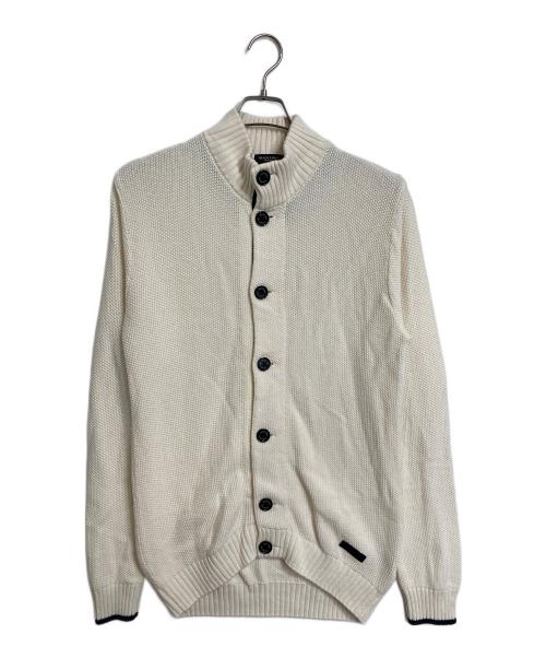 BLACK LABEL CRESTBRIDGE（ブラックレーベル クレストブリッジ）BLACK LABEL CRESTBRIDGE (ブラックレーベル クレストブリッジ) ニットカーディガン　長袖カーディガン アイボリー サイズ:Lの古着・服飾アイテム